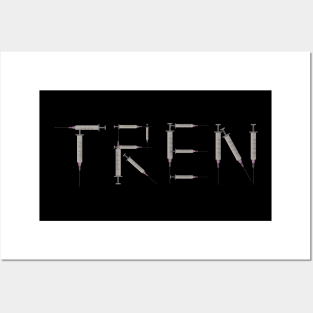 Tren - Funny Gym Design T-Shirt Posters and Art